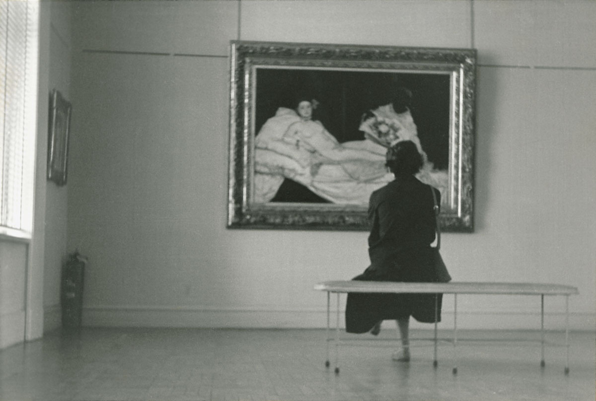 Photographic study from the Musée Jeu du Paume with Olympia.